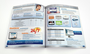 IDenticard Catalog Layout Design