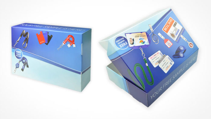 Product Sample Box - Graphic Design