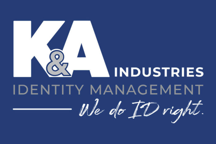 KA Industries Logo Design on Dark
