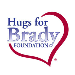 Hugs for Brady logo