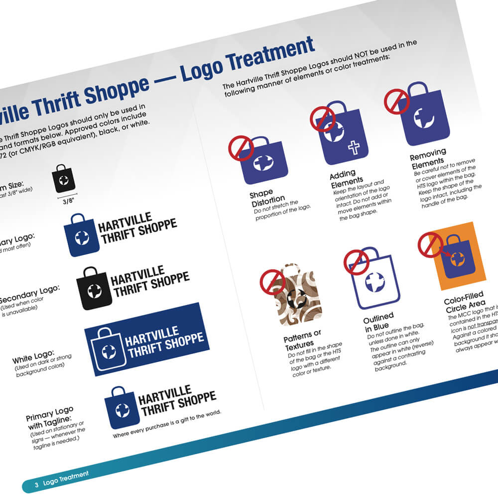 Brand Guidelines for Hartville Thrift Shoppe